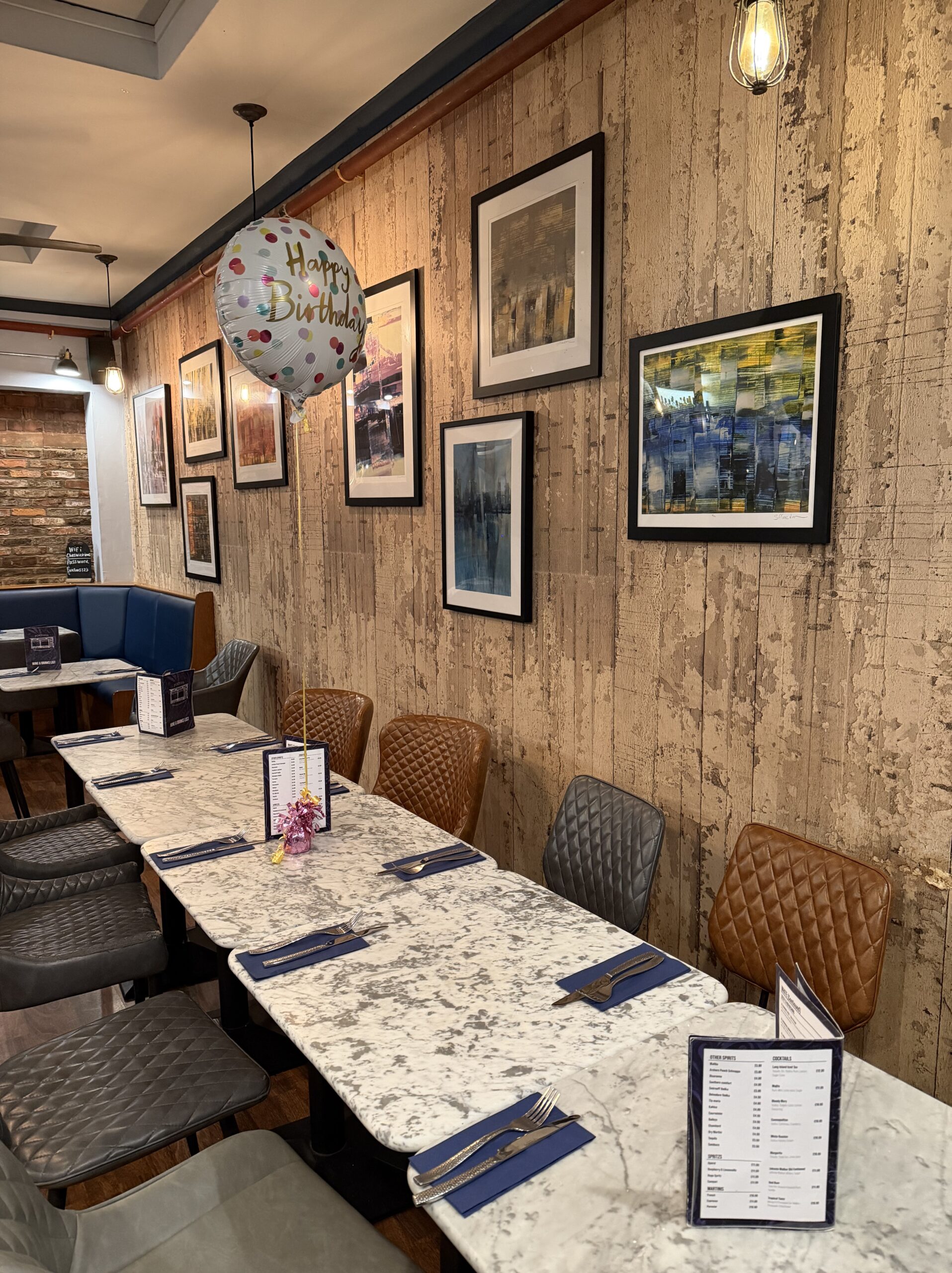 Special occasion? Think Foxtons for reliability, great food, drinks and friendly service.